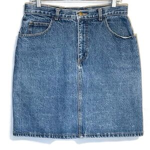 Guess Denim Blue Jean Mini Skirt Size 30